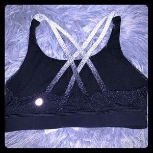 Lulu Lemon Strappy sports bra.  Never worn.